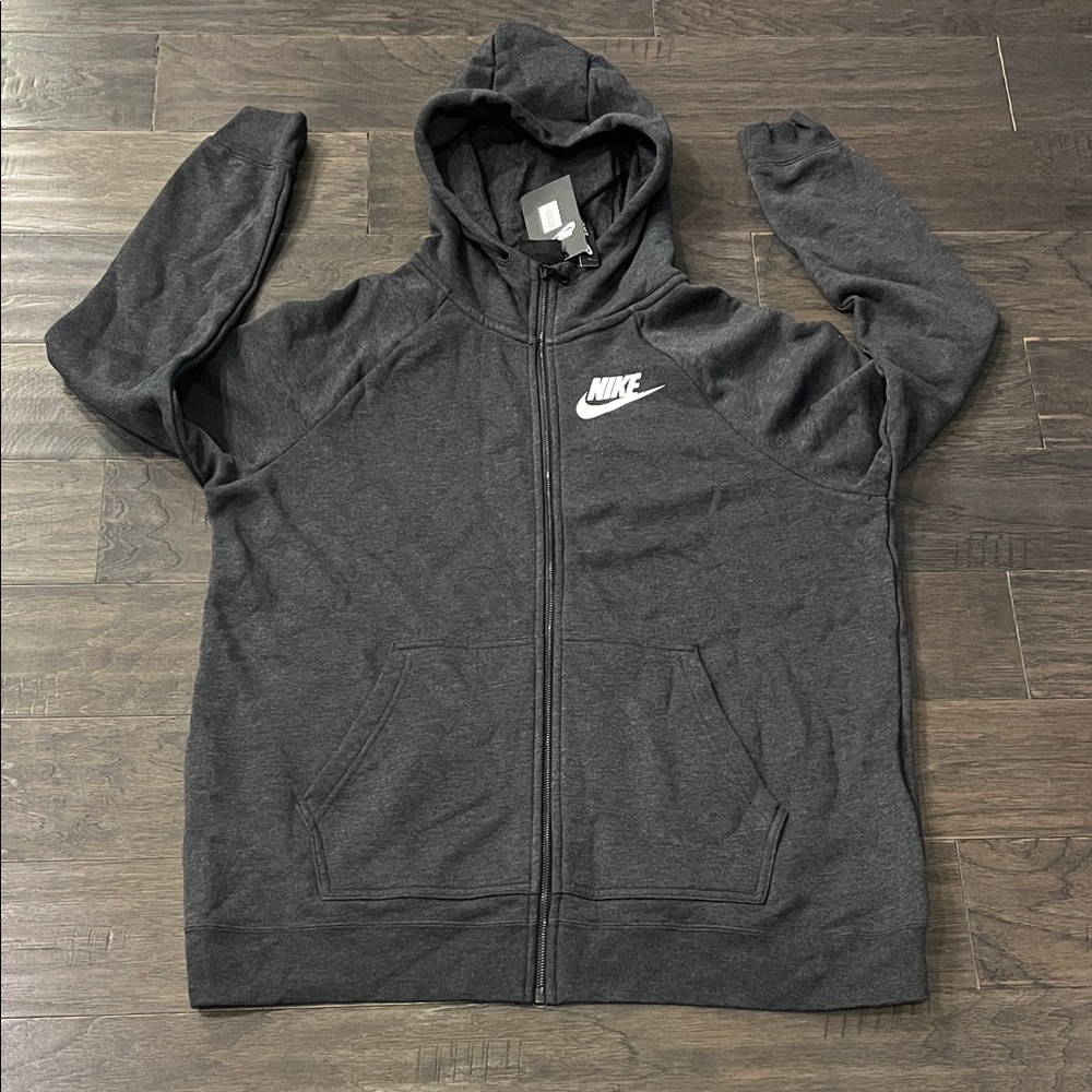 Nike Hoodie Sweat Jacket grey new Standard Fit Womens Size 1X
